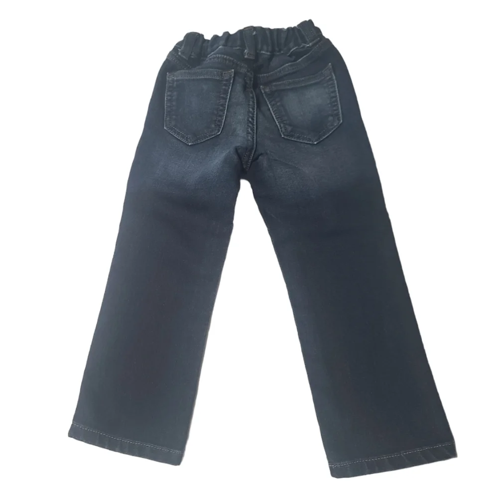 3T Boys Jumping Bean Jeans Med Wash Adjustable Waist Straight Leg Jeans - Picture 2 of 5